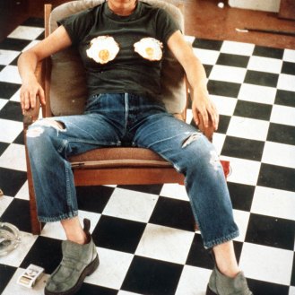 Self-Portrait with Fried Eggs by Sarah Lucas